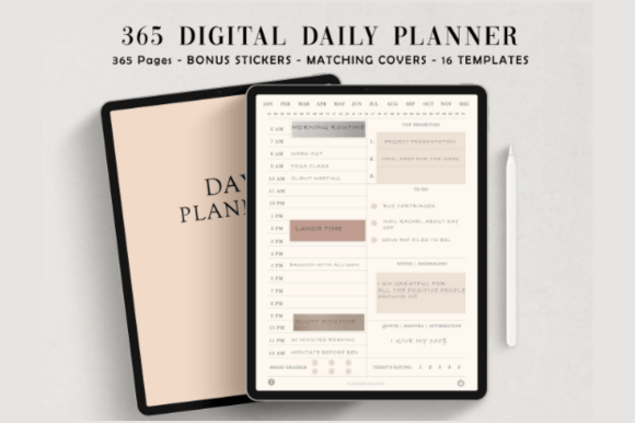Download Digital Minimalist Daily Planner - Minimal Collection