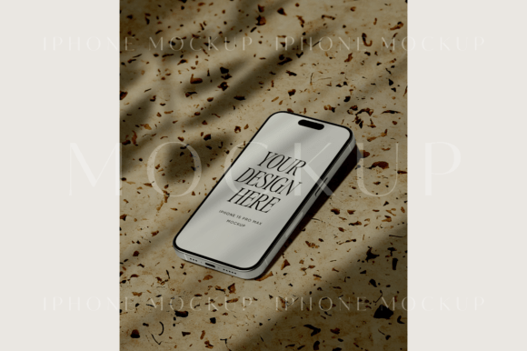 Download Minimalist Iphone 15 Pro Max Mockup PSD - Minimal Collection