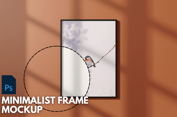 Download Minimal Frame Mockup PSD Wall Art - Minimal Collection